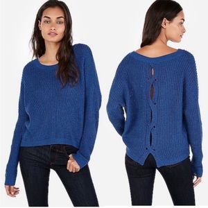Express Knits Crossback Sweater